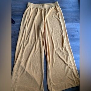☘️Urban Outfitters Out From Under Wide Leg terrycloth pants, size large